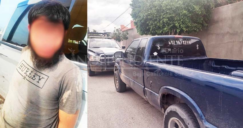 Detiene policía estatal a una persona por robo