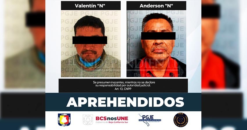 Fueron detenidos dos sujetos por delitos sexuales