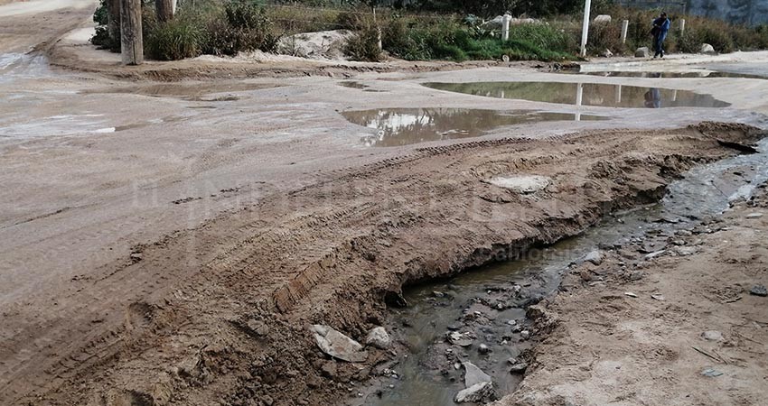 Deja Armida Castro en el abandono a las colonias del municipio, ni su propia colonia atendió