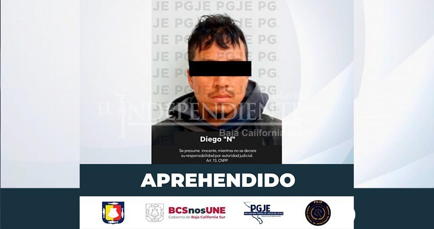 Cumplimentan orden de aprehensión contra prófugo de la justicia por violación