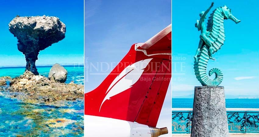 Aerolínea anuncia nueva ruta: La Paz - Puerto Vallarta y La Paz – Culiacán