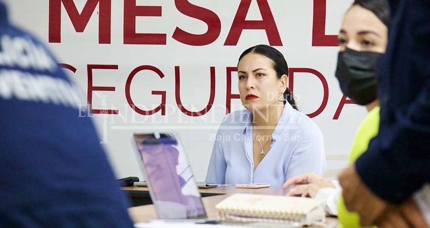 Encabeza Alcaldesa la Primera Mesa de Seguridad en Tránsito