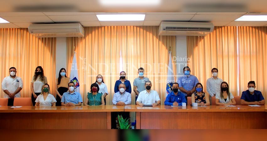 Reconoce UABCS a estudiantes del Tecnológico La Paz que participaron en proyecto hidráulico del Campus universitario