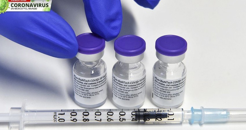 Tercera dosis de vacuna contra covid-19 de Pfizer/BioNTech, tiene 95% de eficacia