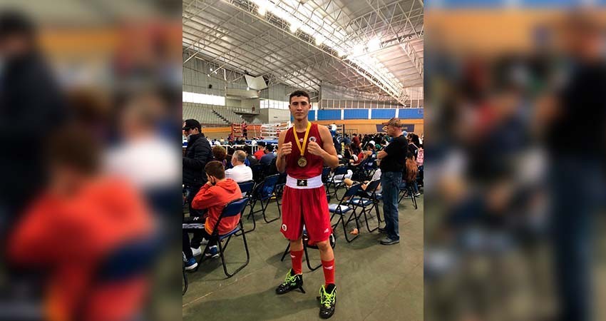 El Sudcaliforniano Emiliano Reducindo es bicampeón del festival Olímpico de Boxeo