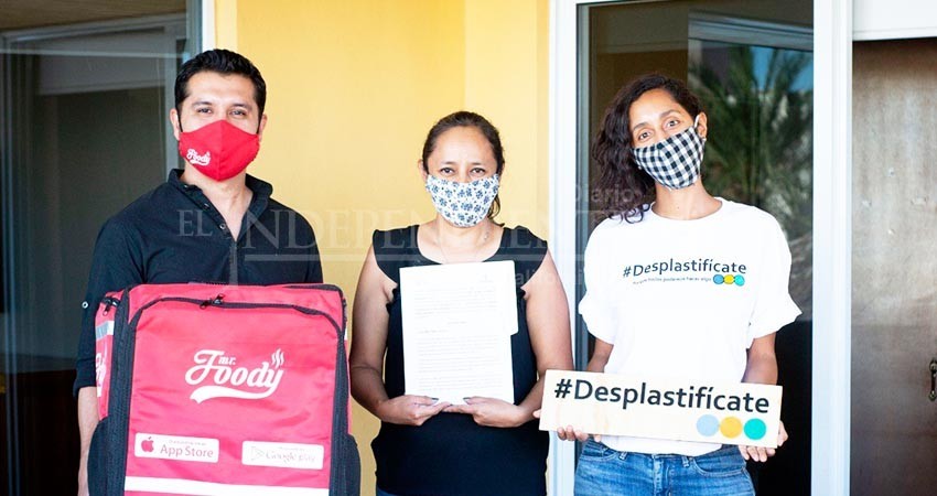 Mr. Foody y Alianza Desplastifícate se unen para reducir el consumo de productos plásticos de un sólo uso