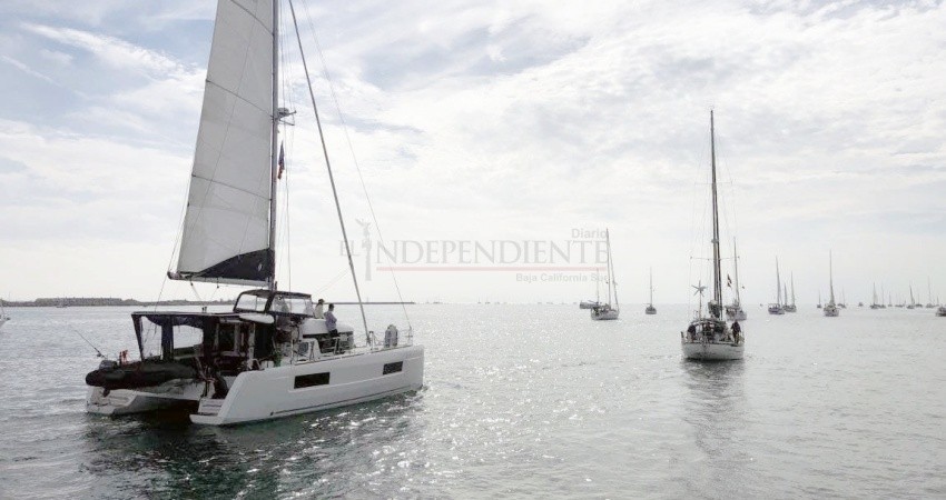 Salen más de 200 embarcaciones de San Diego hacia BCS