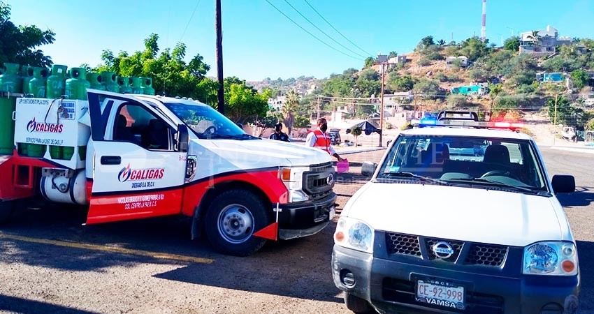 Por poner en riesgo a la población, retira PC estatal y municipal vehículos de venta de gas