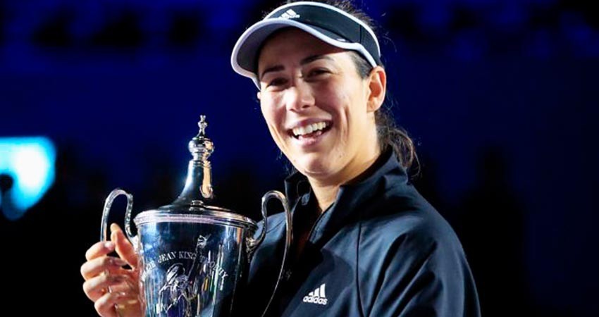 Garbiñe Muguruza se corona en las finales de la WTA