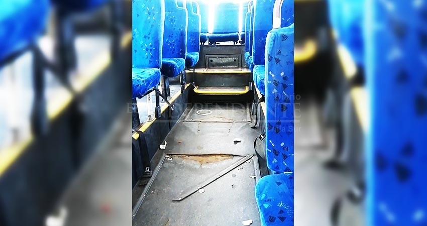 Se quejan usuarios por pésimas condiciones de los camiones de Ruta del Desierto