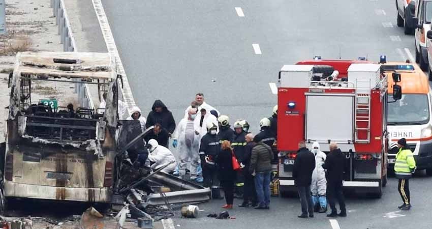 Accidente de autobús en Bulgaria deja al menos 45 muertos