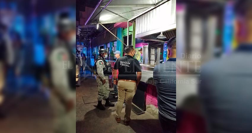 Intensifica Inspección Fiscal operativos sanitarios en Los Cabos