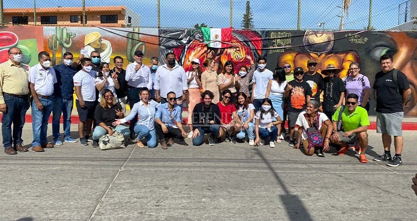 Homenajean en CSL a los grandes muralistas mexicanos