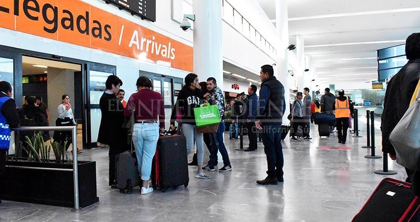 Frente a nueva variante de Covid fortalecen medidas de bioseguridad en aeropuertos de La Paz y Los Cabos