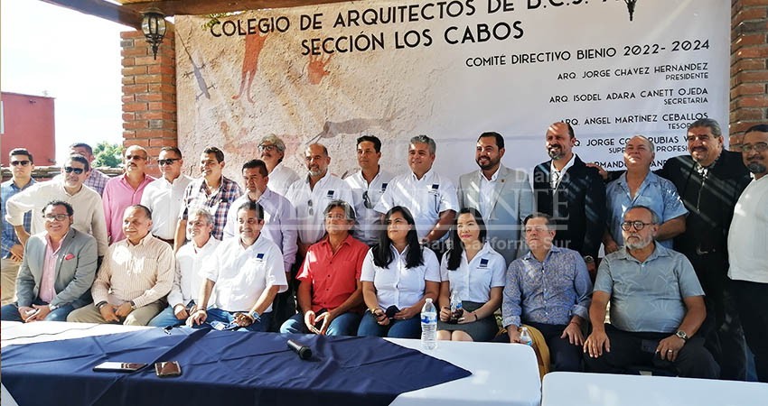 Colegio de Arquitectos de Los Cabos será participé en el desarrollo del municipio