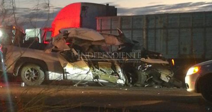 Extranjero salva la vida tras aparatos choque en Comondú 