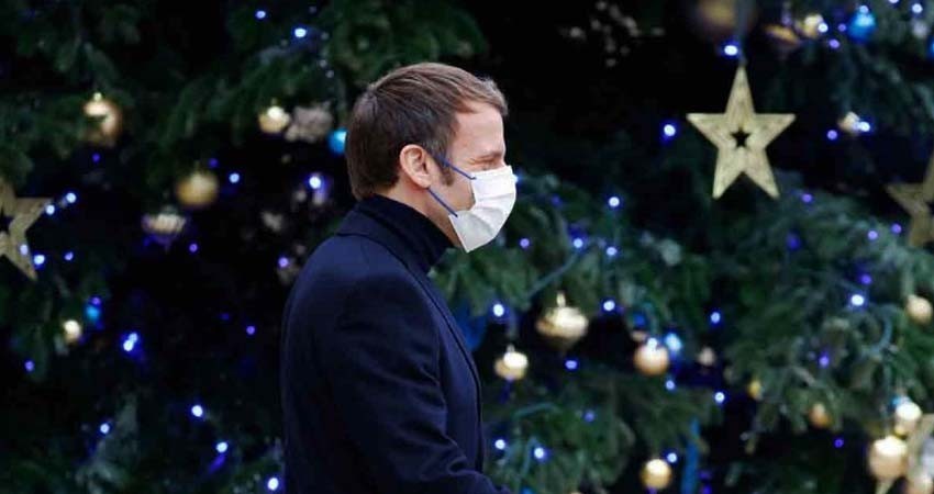 Macron recomienda 'test preventivo' antes de las reuniones familiares por Navidad