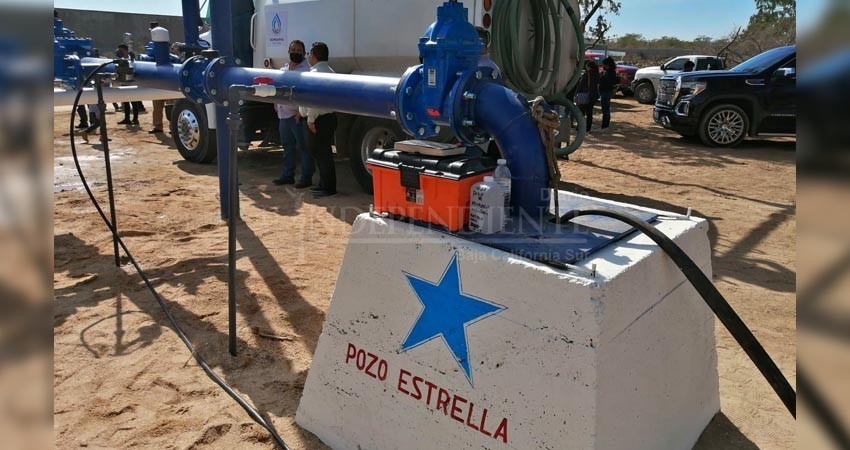 Como regalo de navidad llegará más agua a CSL, inauguran Pozo Estrella