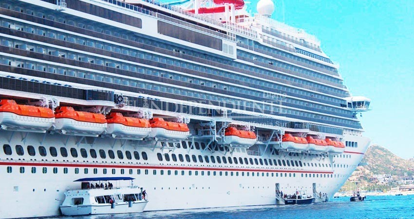 Detectan brote de Covid-19 en crucero que desembarcó en CSL