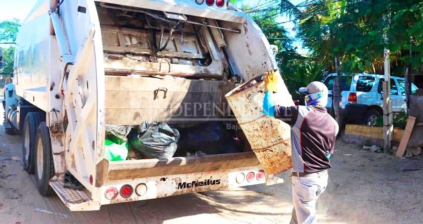 Durante diciembre aumentó un 25% la recolección de basura doméstica en CSL