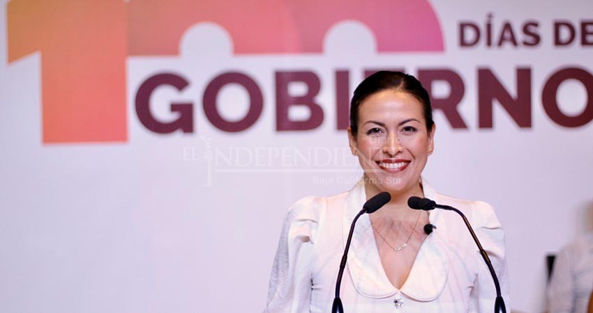 Agua potable, recolección de basura, alumbrado y seguridad, prioridad de la Alcaldesa de La Paz