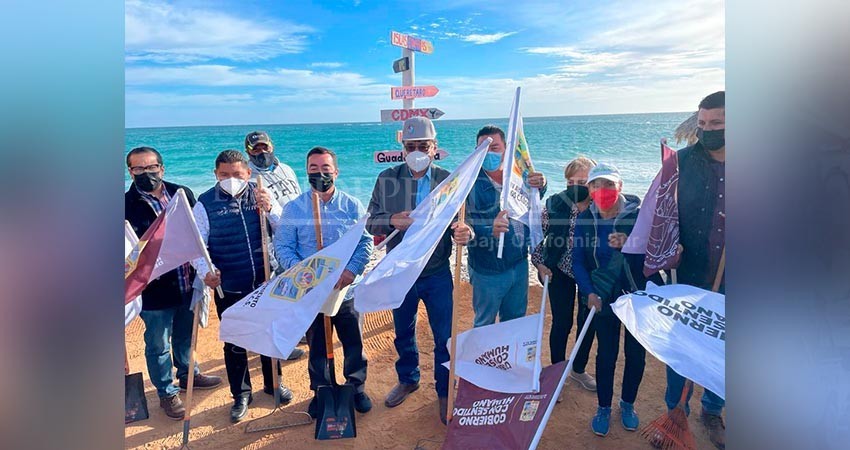 Compromete alcalde Oscar Leggs Castro obras en beneficio de Cabo Pulmo