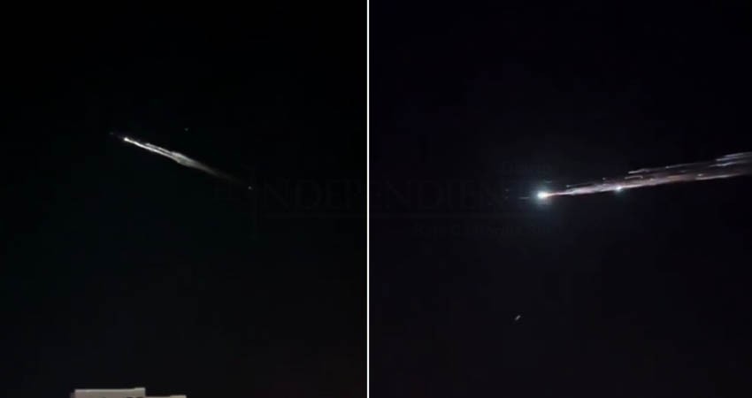 Basura espacial surca los cielos y sorprende a los Sudcalifornianos