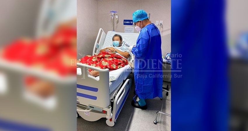 Hay menos de 100 pacientes hospitalizados por COVID-19 en BCS