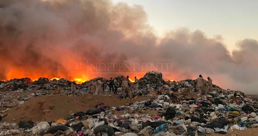 "No sabemos que provocó el incendio en el relleno sanitario": Milena Quiroga