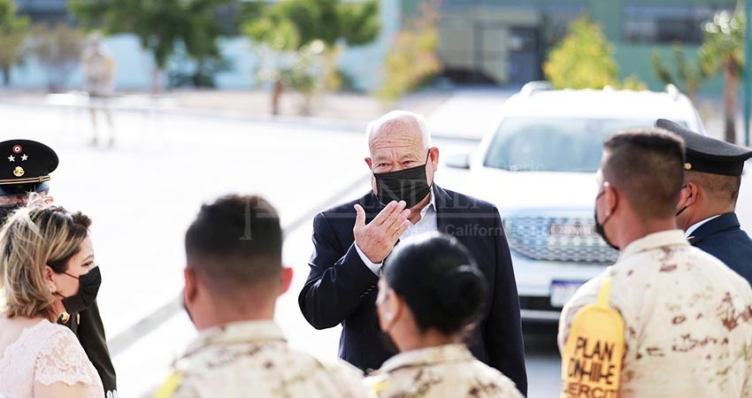 Agradece Castro Cosío al Ejército Mexicano apoyo contra la pandemia del Covid-19