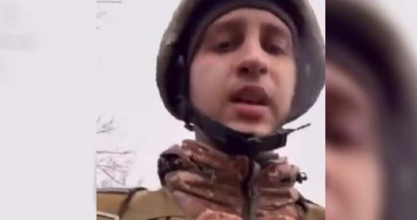 "Mamá, papá, los amo": soldado ucraniano se despide de sus padres