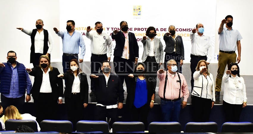 Se instaló Comité Mixto de Escalafón para Sindicato de Burócratas