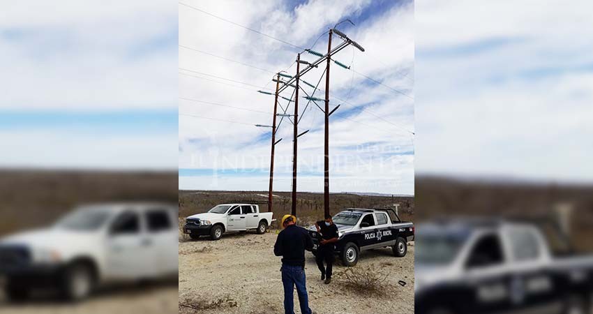 Se electrocuta trabajador de CFE en Las Pocitas