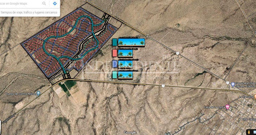 Continúan los trabajos para la realización del Libramiento La Paz - Sur Poniente