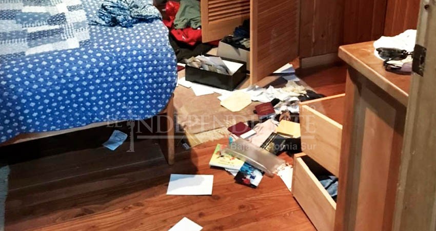 Hasta con la cafetera cargaron ladrones de céntrica vivienda en La Paz