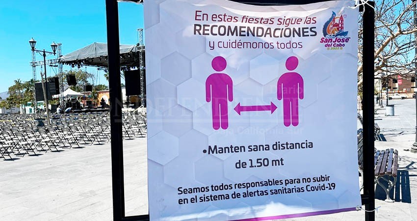 Instalan filtros sanitarios en los accesos de las Fiestas Tradicionales de SJC 2022