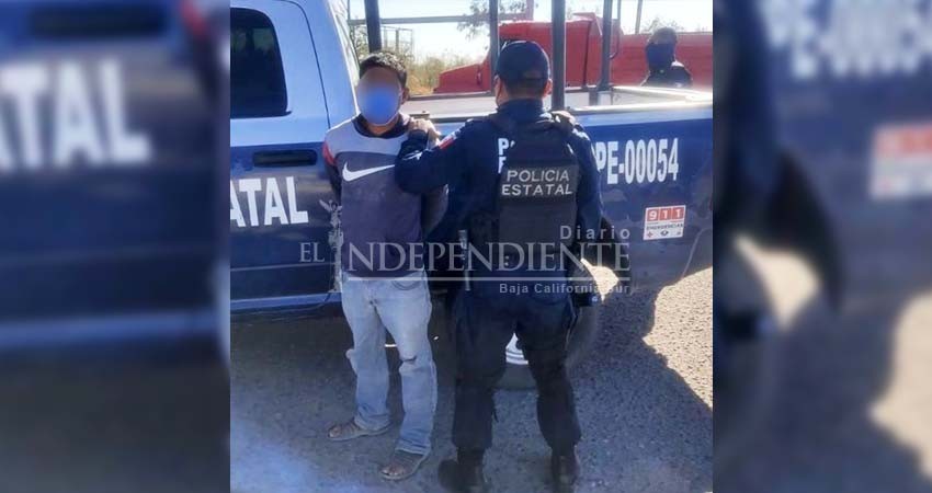 Policía estatal detiene a persona que contaba con dos órdenes de aprehensión