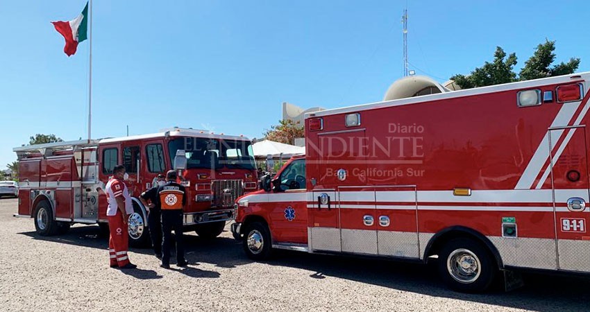 Recibe Gobierno de Los Cabos unidades de emergencia en donación por la iniciativa privada