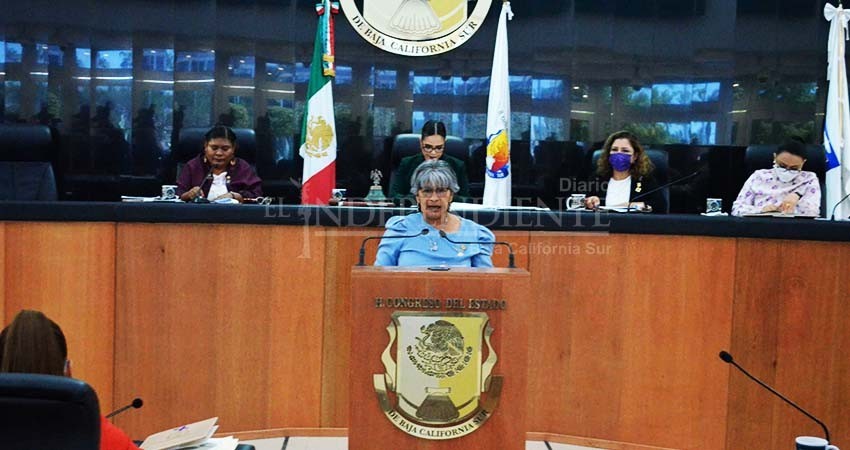 Propone la diputada María Luisa Trejo se adicionen disposiciones al Código Civil Estatal en materia de justicia con Perspectiva de Género