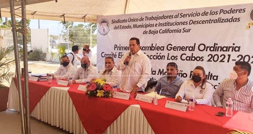 “Ya no habrá bases sindicales por recomendación, se entregarán por derecho”, reiteran representantes del Ayto Los Cabos