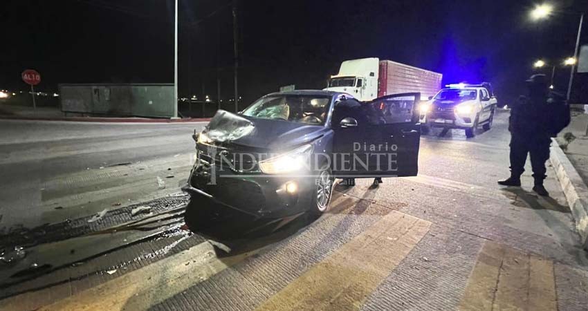 12 lesionados y daños por 741 mil pesos, saldo de percances viales del fin de semana en La Paz