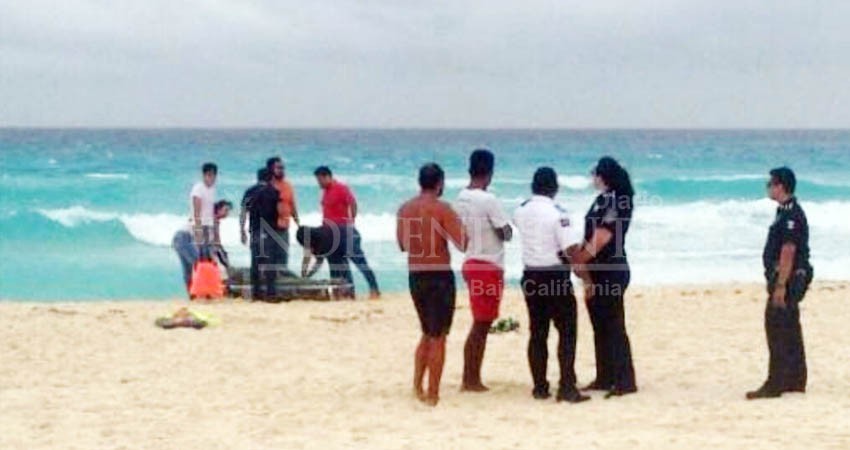 Se ahoga turista en playa El Tecolote