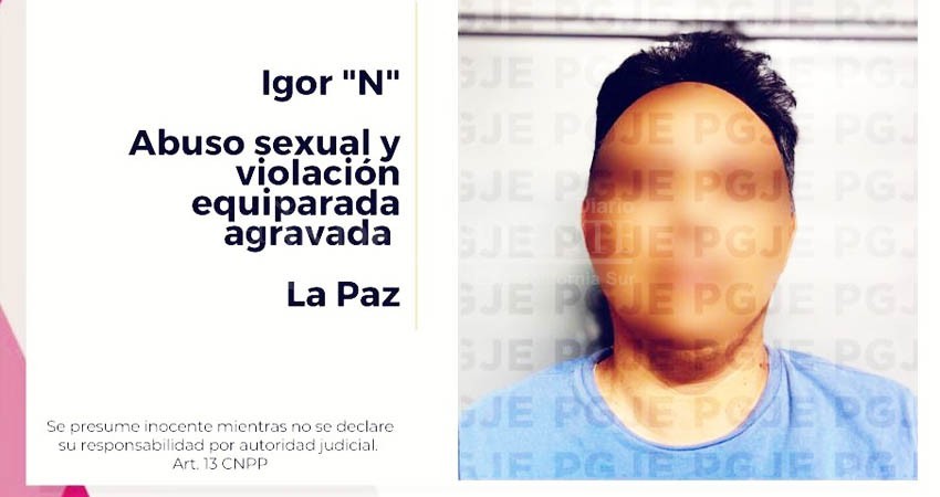 Detienen a presunto agresor de una adolescente en secundaria de La Paz