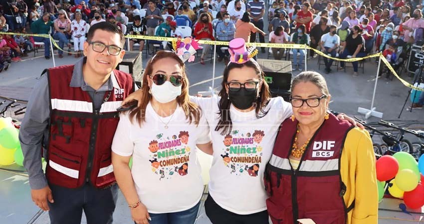 Continúa la gira de festejos para niñas y niños