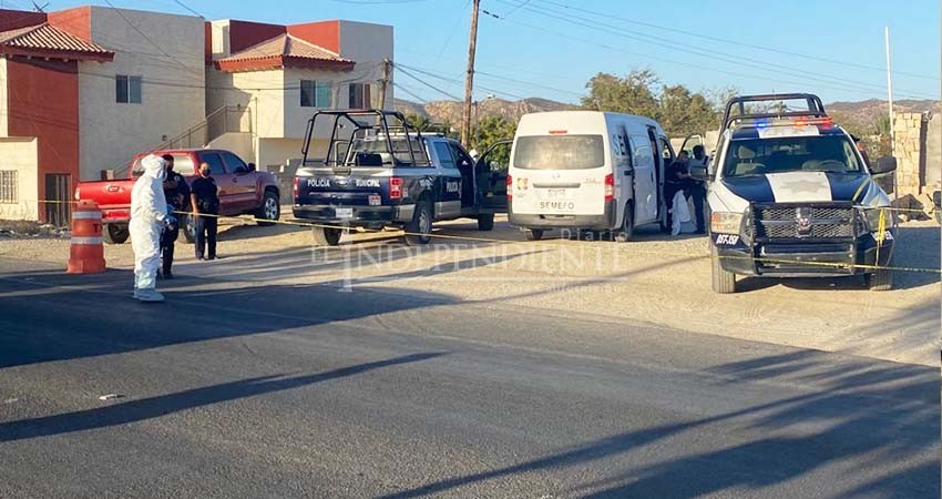 Balacera en colonia Guaymitas, de San josé del Cabo, dejó dos heridos