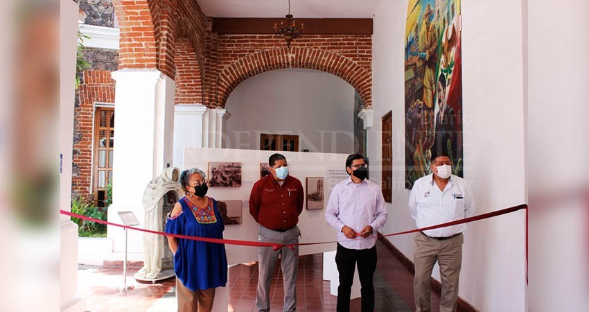 Inauguran exposición de imágenes históricas de La Paz