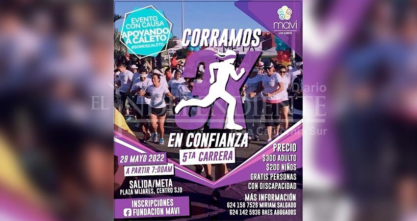 Llega en mayo Carrera de Confianza, competencia inclusiva para personas con discapacidad