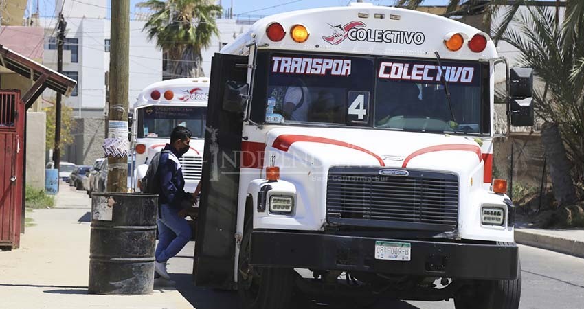 El uso de cubrebocas en el transporte público de Los Cabos sigue siendo obligatorio