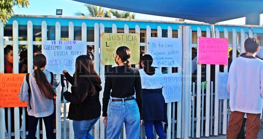 Tras detener a su prefecto por acoso, la comunidad de la Sec. Técnica 20 fue intervenida