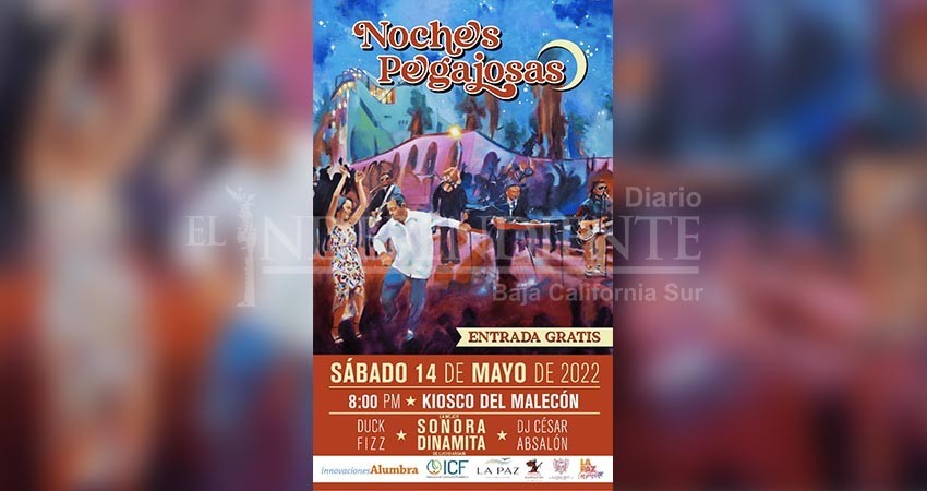 Todo listo para el evento “Noches Pegajosas” en el Kiosco del Malecón